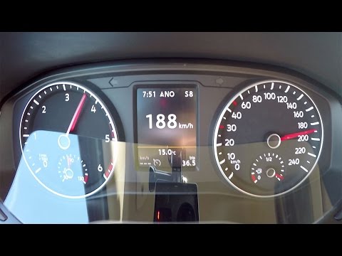 2016 Volkswagen VW Amarok 3.0 V6 224hp 4MOTION - 0-100 km/h 0-62 mph Tachovideo Beschleunigung