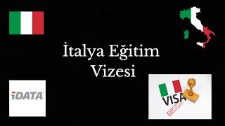 İtalya eğitim vizesi(gerekli evraklar, ek hizmetler ve süreç)
