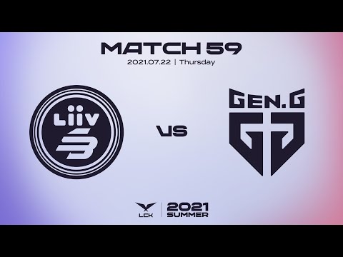 LSB vs. GEN | Match59 Highlight 07.22 | 2021 LCK Summer Split