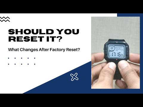 How To Reset Amazfit Neo | Factory Reset Amazfit Watch