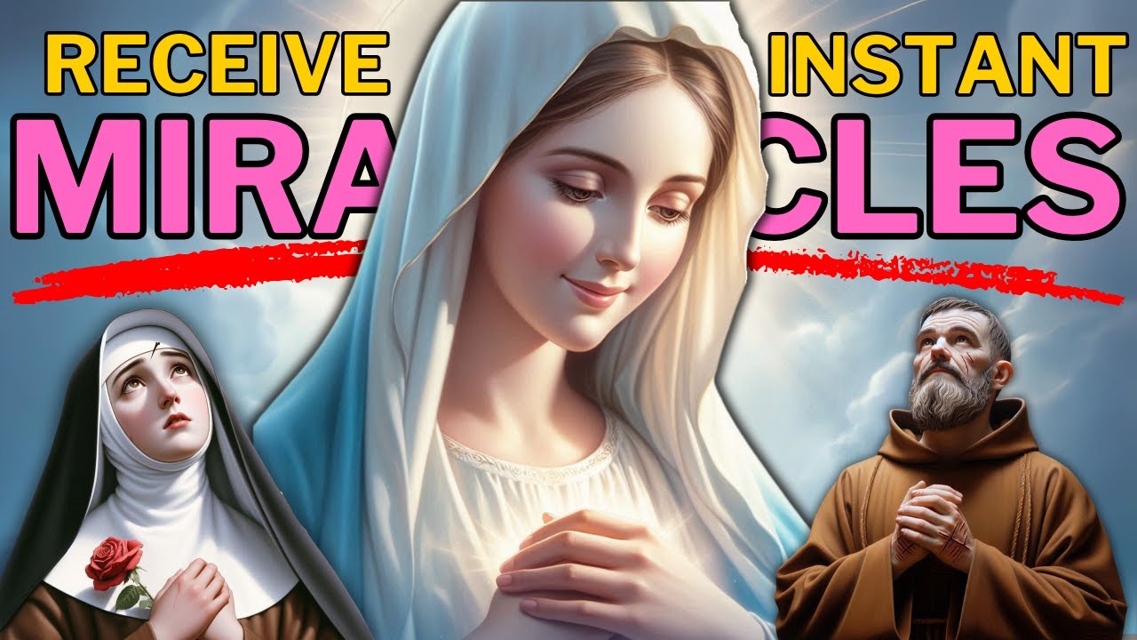 Whoever HEARS this Prayer RECEIVES MIRACLES on the SPOT - Just LISTEN