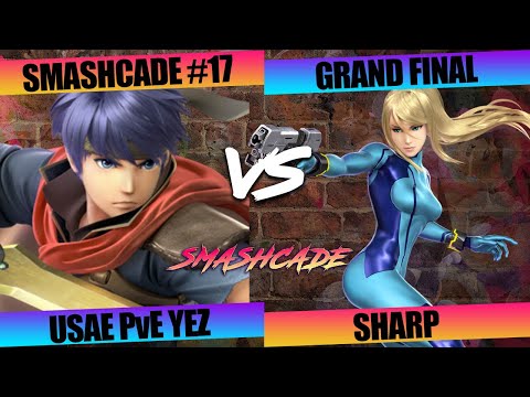 Smashcade #17 SSBU GF- USAE|PvE| Yez (Ike) VS Sharp (Joker, Zero Suit Samus, Wolf)