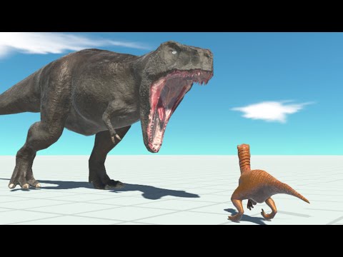 DARK T-REX vs EVERY UNIT - Animal Revolt Battle Simulator