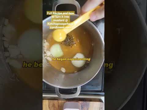 Infused Vinegar for Bavarian Sweet Mustard