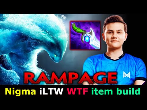 Nigma.iLTW Morphling Gameplay - 2x Rampage - Crazy Item Build