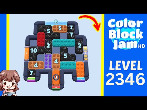 Color Block Jam Level 1437 (2346) Solution Walkthrough