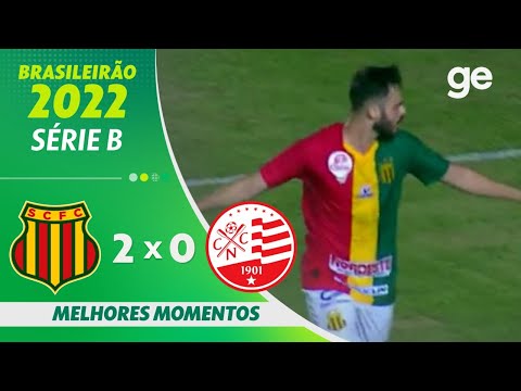 Gols e lances de Sampaio Corrêa x Náutico