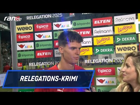 Bundesliga-Relegation: Honsak - "Auf der Bank nervlich nicht ausgehalten"