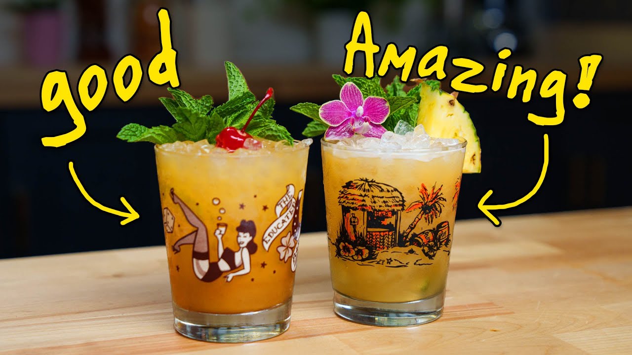BEST Mai Tai I ever had! Secret Ingredient makes the whole drink