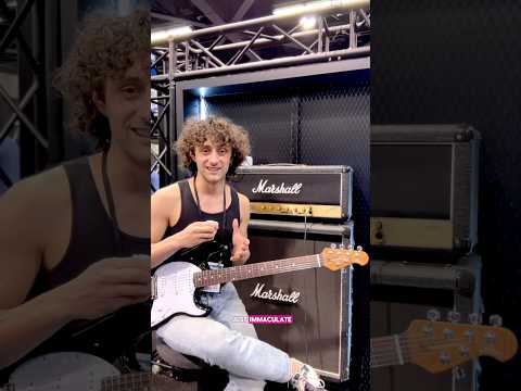 Building the ultimate '80s rig with @dredimura at NAMM! 🎸 Drop your dream rig below 👇