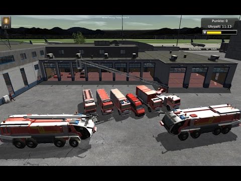 Airport fire fighter simulator