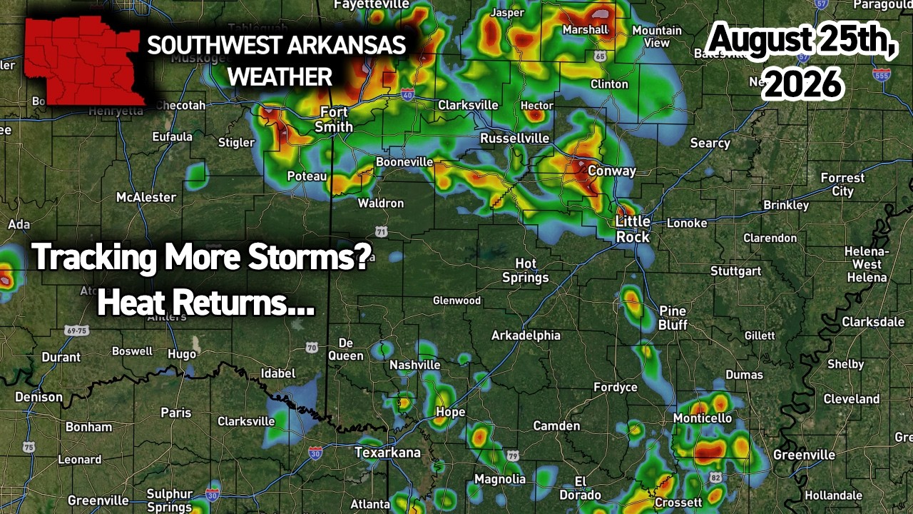 Tracking More Storms? Heat Returns...
