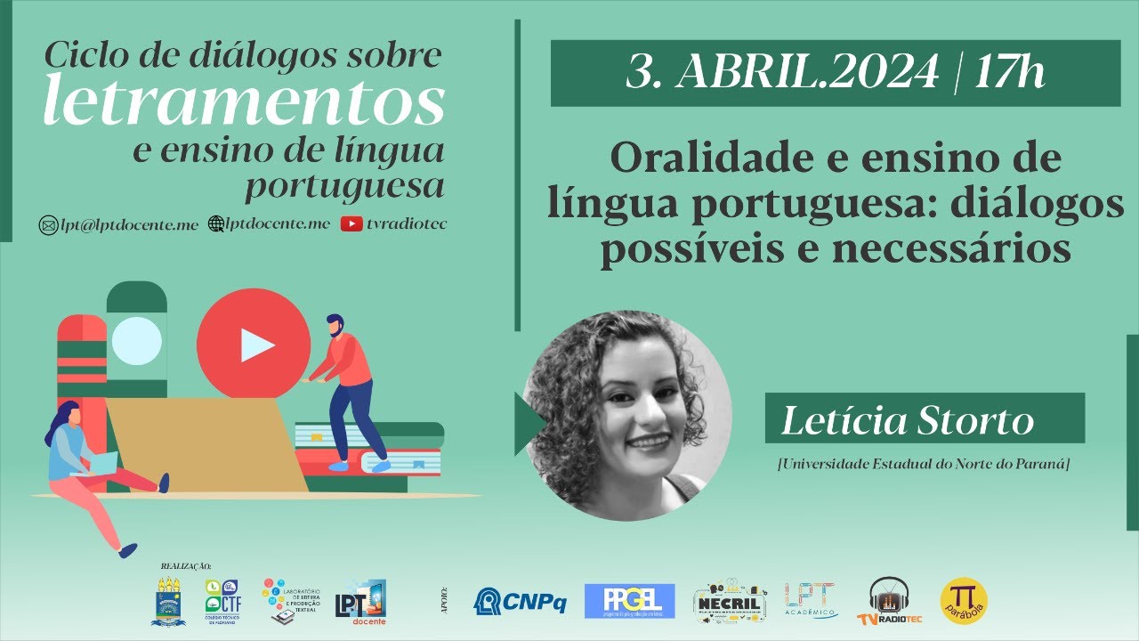 Oralidade e ensino de língua portuguesa: diálogos possíveis e necessários | LPT Docente