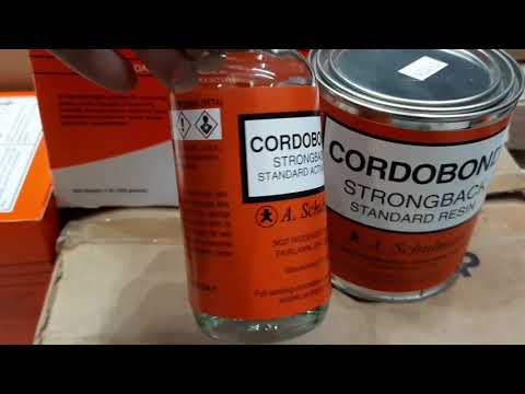 Gel ferro cordobond strong back standard resin activator, fo...