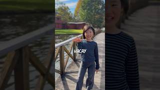 「VACAY」8歳の娘が教える英会話😆