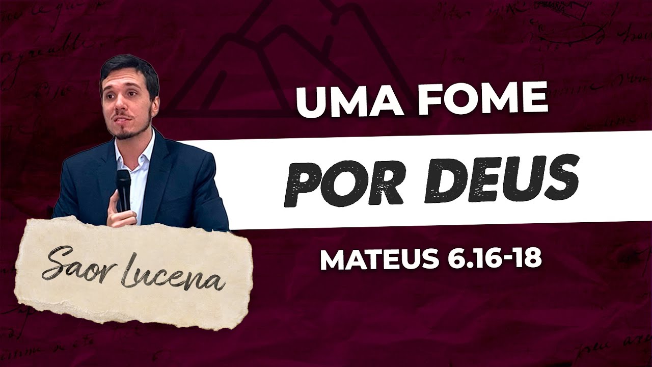 O QUE É O JEJUM? - Mt 6.16-18 | PR. SAOR LUCENA