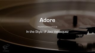 Karaoke: Adore (Jaci Velasquez) Performance Track
