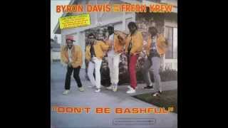 Byron Davis & The Fresh Krew - Don't Be Bashful. 1988, 4Sight Records