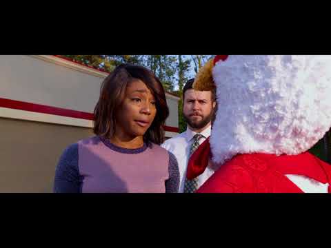 Night School 2018 official trailer still: Teddy and Carrie face off in a classroom under fluorescent lights