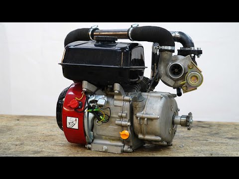 Homemade TURBO Install on Engine 200cc !?