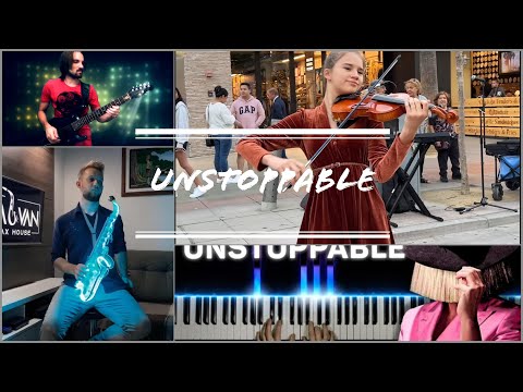 Who Played It Better: Unstoppable by Sia (Violine, Piano, Sax or Guitar)