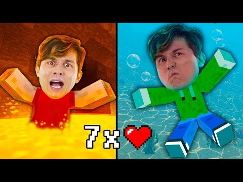 I was forced to DIE 7 TIMES by the GOD of MINECRAFT | Minecraft #44