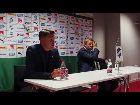 Presskonferens efter Östers IF - Falkenbergs FF 2-3