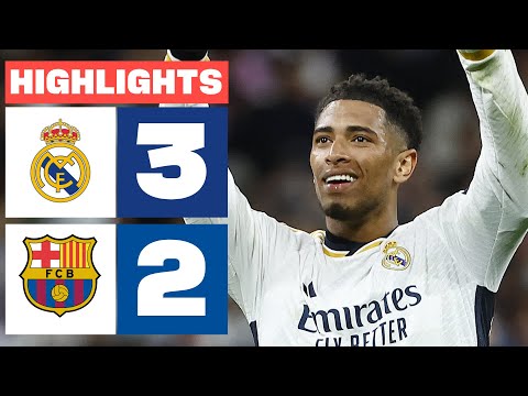 Resumen de Real Madrid vs Barcelona Jornada 32