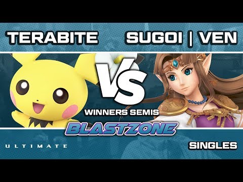 PSG Blastzone: Terabite (Pichu) vs Sugoi | Ven (Zelda) - Winners Semis