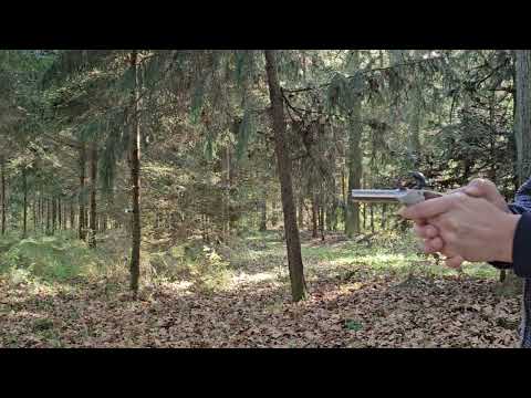 Davide Pedersoli Liegi Derringer cal.44 shooting