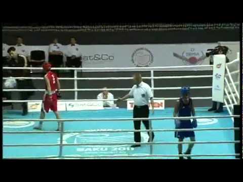 Light (60kg) R16- Han Soon (KOR) VS Liu Qiang (CHN) -2011 AIBA World Champs