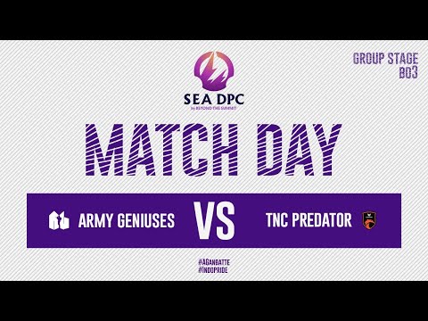 Army Geniuses vs TNC Predator // DPC SEA T2: Div. II  // Caster : Eret