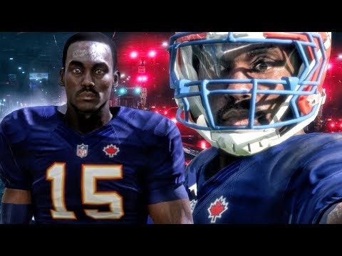 PLAYING WR FOR NEW TEAM IN TORONTO CANADA! Madden 18 Career Mode Gameplay Ep. 1