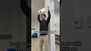 Wall Angels with Extension Overpressure Demo - Tier 3 Upper Back Training