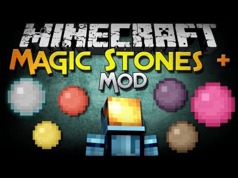 Minecraft Mod Showcase: Magic Stones + - Jeffrey Stone, Power Tools, and More!