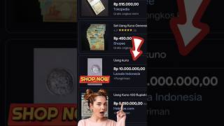 Download lagu Uang kuno Termahal setara harga motor😱‼️ #uangkuno #numismatik #koinkuno #uangjadul mp3