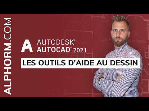 Les outils d aide au dessin sous AutoCAD 2021 Vidéo Tuto