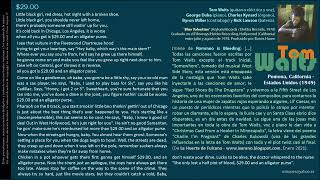 $29.00 (Tom Waits) - Tom Waits