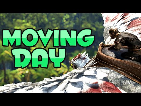 ARK - I LITERALLY pick up my BASE and MOVE! - Primal Fear Modded EP6