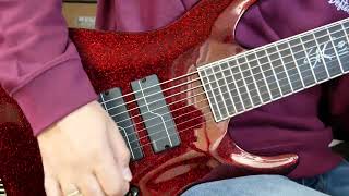 Video thumbnail for DEFTONES - Diamond Eyes - Karens Guitar Cover ESP LTD-608 B Red Sparkle 4K by Karen's ZuHause