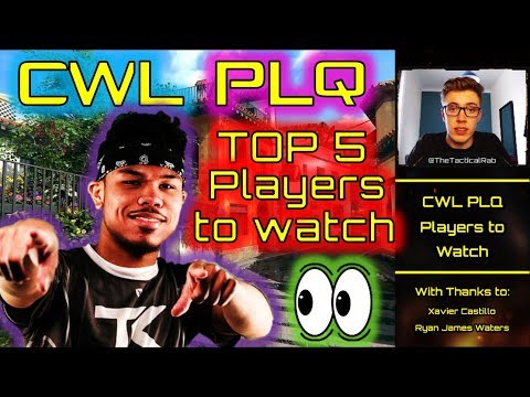 "TOP 5" Players to Watch @ CWL Pro League Qualifier! | KENNY w/ a SAUG! | CoD BO4 Competitive Video