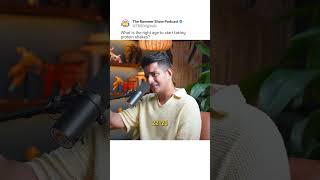 Right Age To Start Taking Protein Powder #shorts