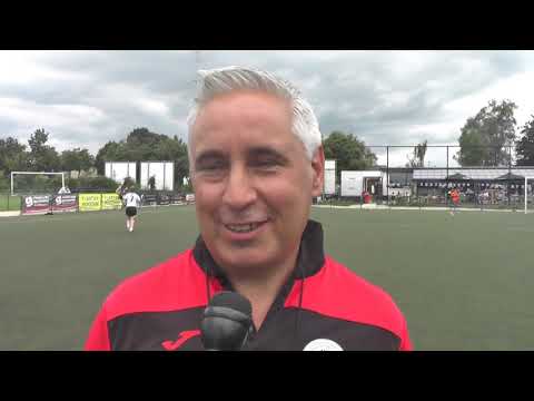 Dirk Decoen na SC E. Aalst - KSKV Zwevezele op 25.07.2020