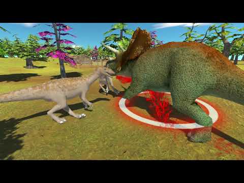 2 CRYOLOPHOSAURUS VS EVERY UNIT! |Animal Revolt Battle Simulator