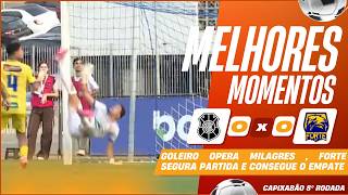 RIO BRANCO 0 X 0 FORTE | MELHORES MOMENTOS | 8ª RODADA CAMPEONATO CAPIXABA 2026