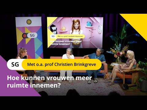 Hoe kunnen vrouwen meer ruimte innemen?
