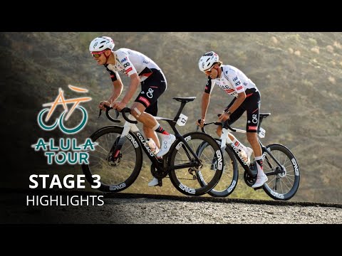 AlUla Tour 2026 - Stage 3 Highlights - Horrific crash and a crazy final climb