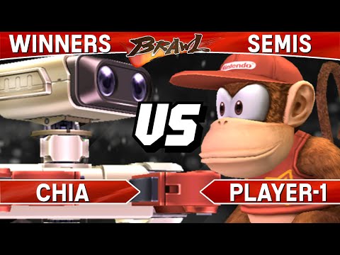 Smash Brawl - Chia (ROB) vs Player-1 (Diddy) - Sweet Spot 9 Crimson Winners Semis