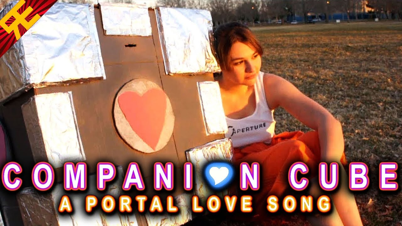 Heartwarming Valentine’s Day Song From Chell To Her Companion Cube
