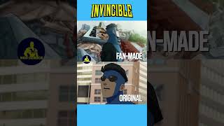 INVINCIBLE - Who Did it Better? Original Animation vs Fan-Made. #imagecomics #invincible #amazon